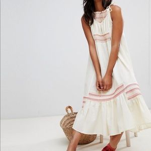 Another Love Smocked Free People Maxi Dress